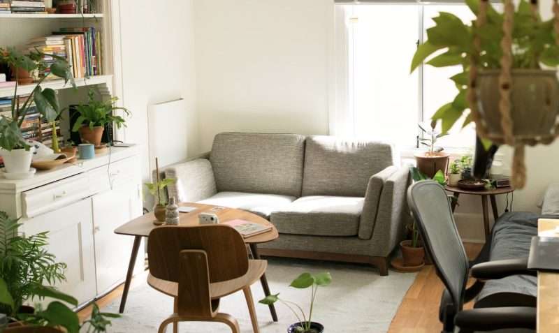 kleine woonkamer