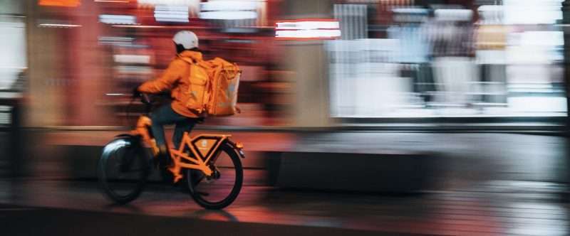 thuisbezorgd-fietser