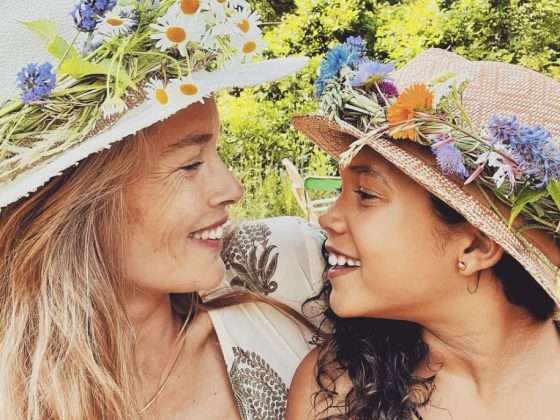 Doutzen Kroes Met Haar Dochter